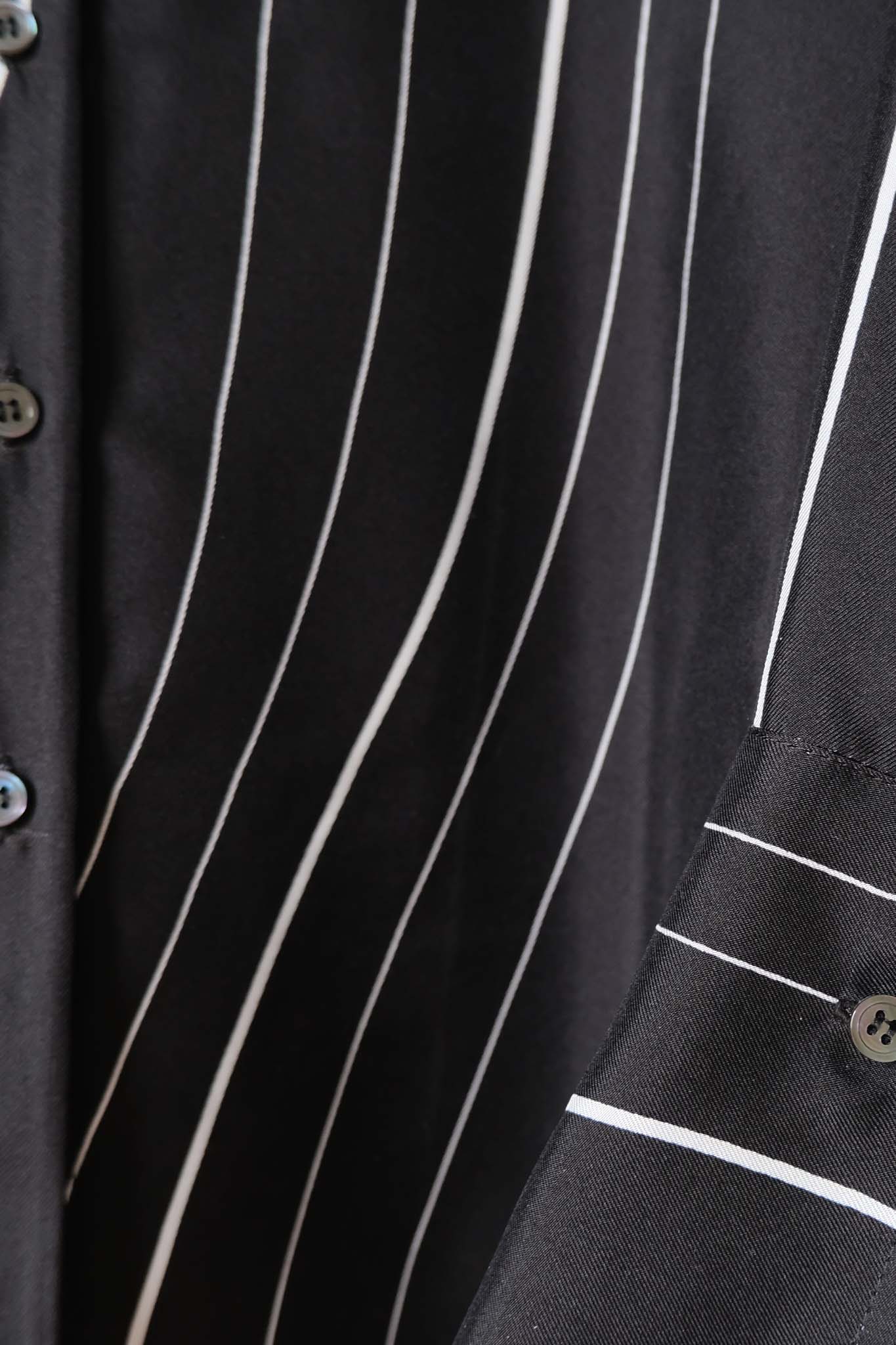 Signature Shirt in Printed Silk Twill