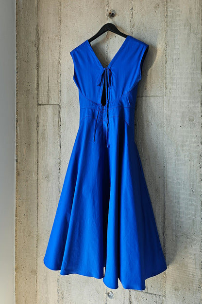 royal blue dress cotton Royal Blue Dress, Maxi Cotton Dress, Summer Dress, Plus Size Clothing, Tank Dress, Flowy Dress, High Waist Dress, Women Vacation Dress