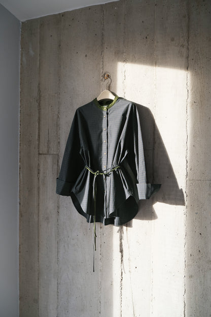 The Theorist Shirt in Japanese Typewriter Cotton Check