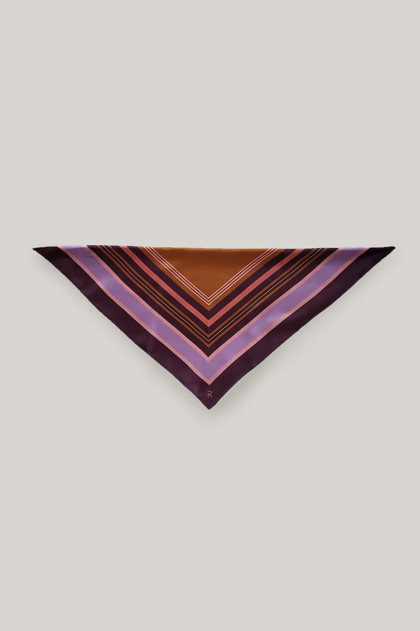 [ 2 ] Triangle Silk Scarf