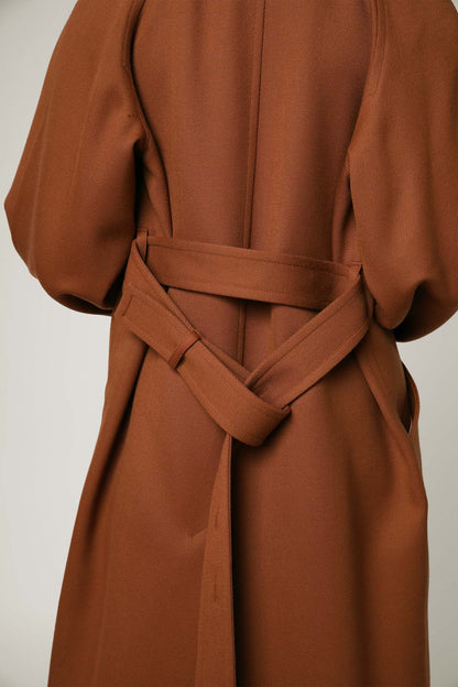 [ 2 ] Belted Coat in Merino Wool